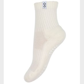 GoBabyGo Skridsikre Strmper - Off White