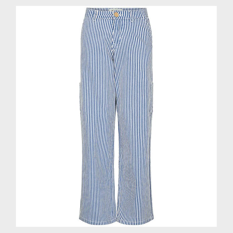 Sofie Schnoor Girls Jeans - Stribet - Blue