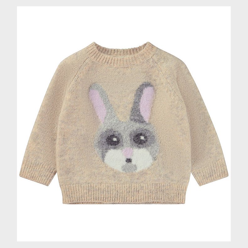 Molo Bluse - Uld/Polyester - Gilby - Sandy