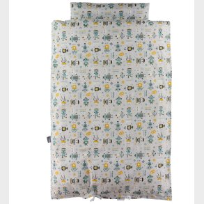 Nrgaard Madsens Sengetj - Baby - Gr m. Robotter