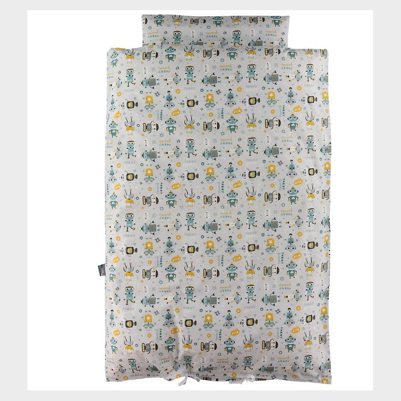 Nrgaard Madsens Sengetj - Baby - Gr m. Robotter