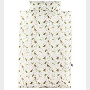 Nrgaard Madsens Sengetj - Junior - Hvid m. Dino