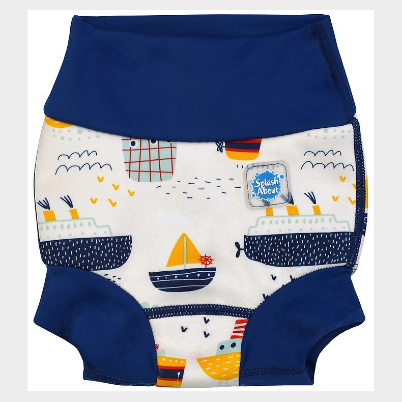 Splash About Blebadebukser - Happy Nappy - Tug Boat