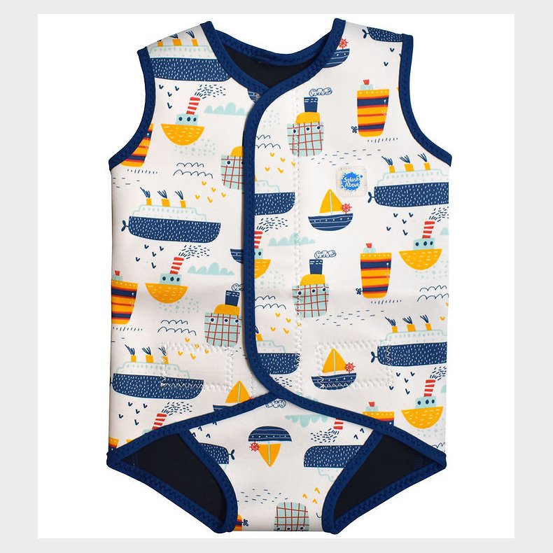 Splash About Neoprendragt - Baby Wrap - UV50+ - Tug Boat