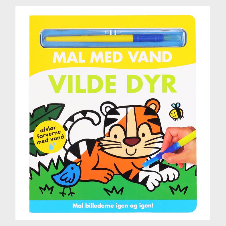 Alvilda Malebog - Mal med Vand - Vilde Dyr