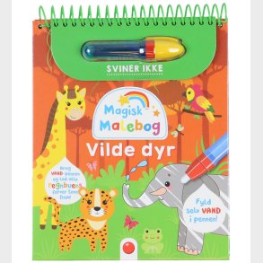 Forlaget Bolden Magisk Malebog - Vilde Dyr