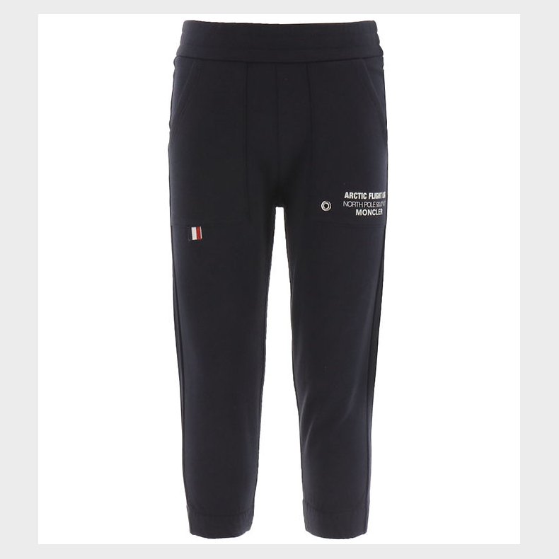 Moncler Sweatpants - Navy m. Hvid