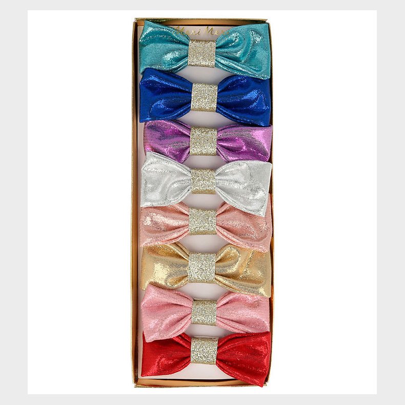 Meri Meri Hrspnder - 8-pak - 7 cm - Lurex