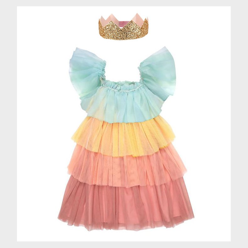 Meri Meri Udkl�dning - Rainbow Ruffle Princess Dress Up