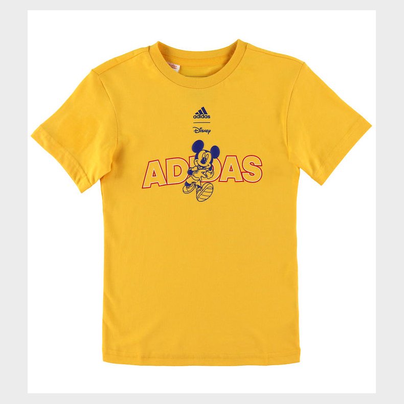 adidas Performance T-shirt - I DY MM T - Gul