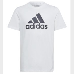 adidas Performance T-shirt - U BL TEE - Hvid/Sort