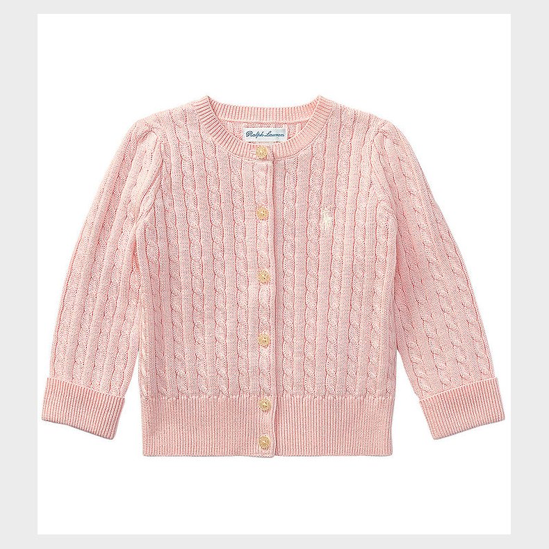 Polo Ralph Lauren Cardigan - Strik - Core Replen - Rosa