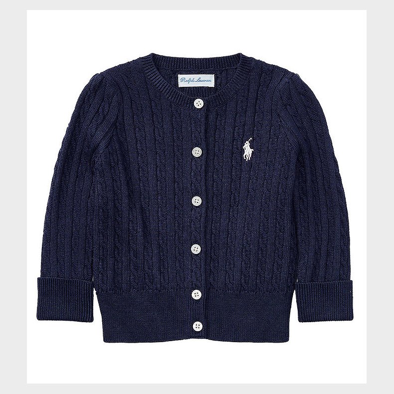 Polo Ralph Lauren Cardigan - Strik - Core Replen - Hunter Navy