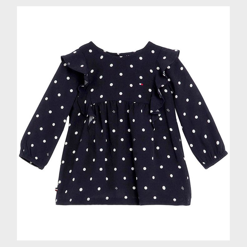 Tommy Hilfiger Kjole - Baby Dress - Desert Sky