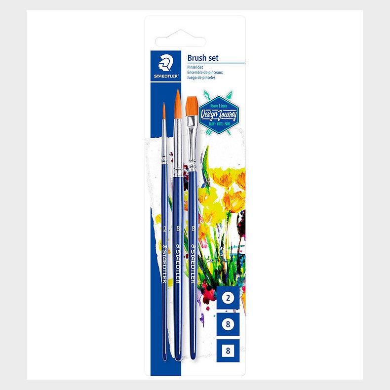 Staedtler Pensels�t - 3 stk