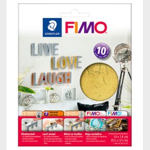 Staedtler FIMO Metalblade - Guld - 10 ark