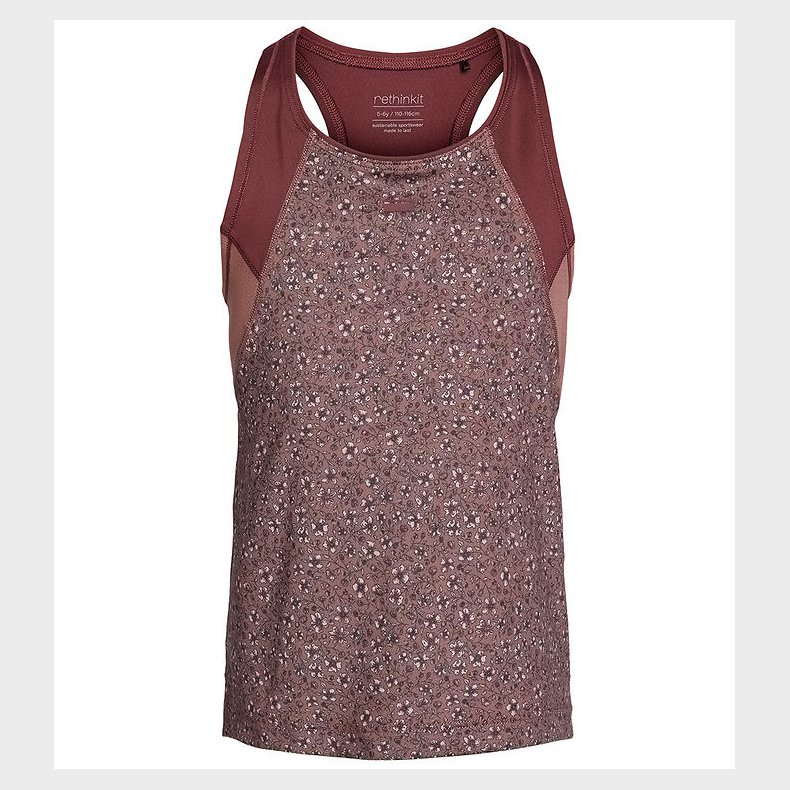 Rethinkit Tanktop - Anais - Rose Brown Flowers