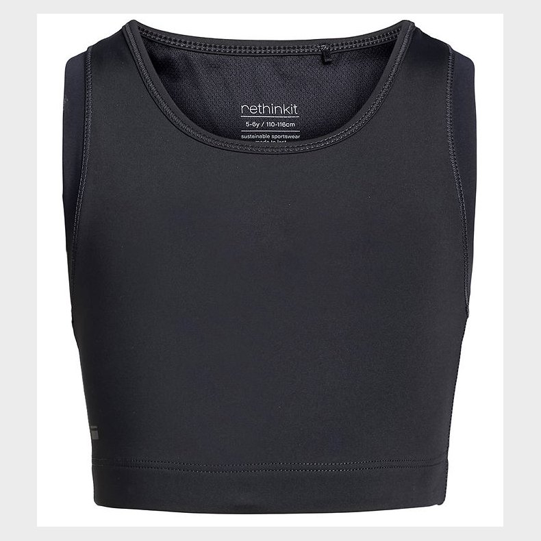 Rethinkit Sportstop - Cropped - Thea - Sort