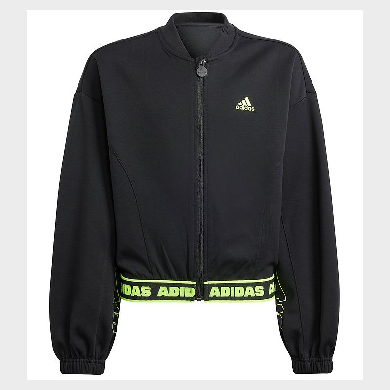 adidas Performance Cardigan - JG D Crop - Sort