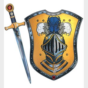 Liontouch Udkl�dning - Mystery Knight-s�t - Sv�rd & Skjold