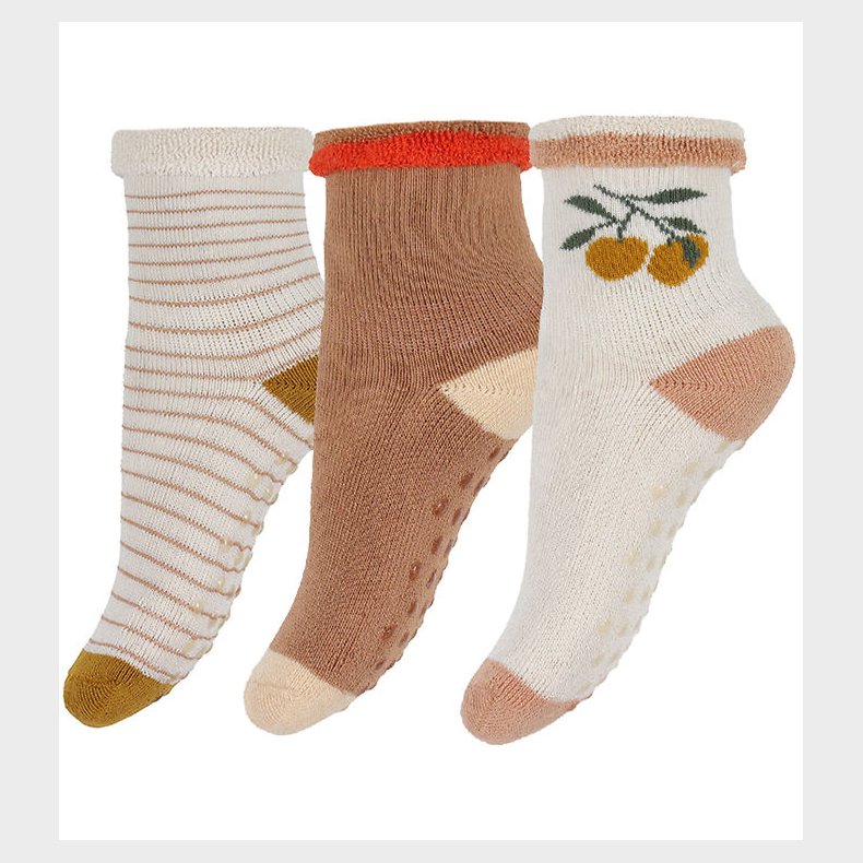 Liewood Strmper - Eloy - 3-pak - Peach/Sandy