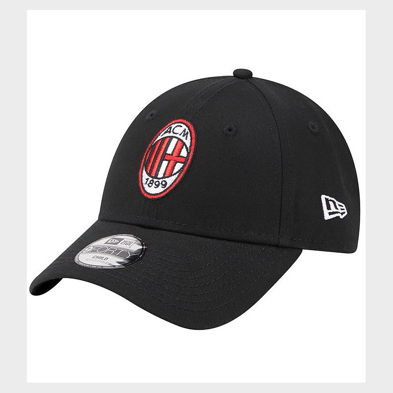 New Era Kasket - 9Forty - A.C. Milan - Sort m. Logo