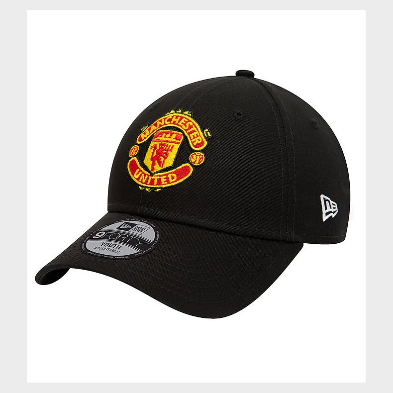 New Era Kasket - 9Forty - Manchester United - Sort m. Logo