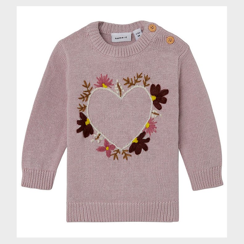 Name It Bluse - Strik - NbfLifine - Violet Ice