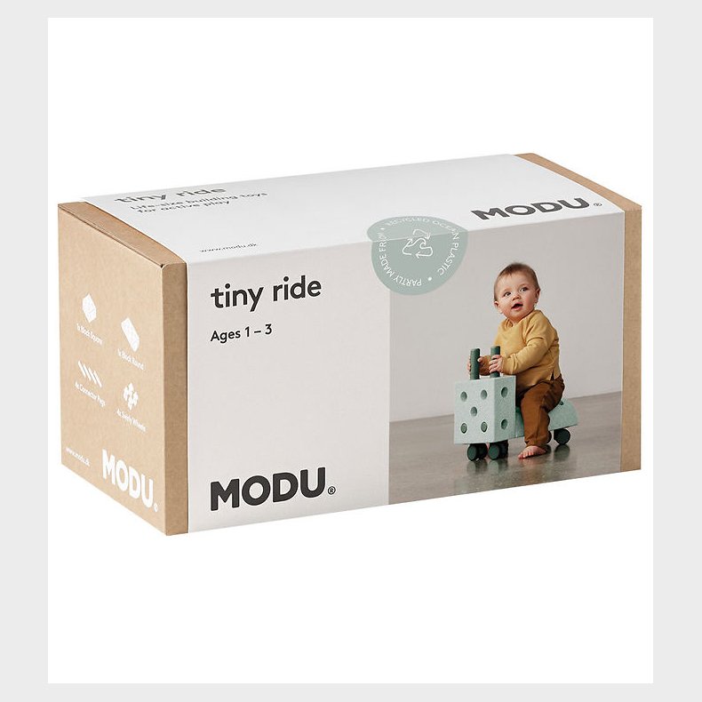 MODU Gvogn - Tiny Ride - 10 Dele - 40x20x36 cm - Ocean Mint/For