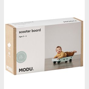 MODU Rullebr�t - 5 Dele - 50x30x12 cm - Ocean Mint/Forest Green