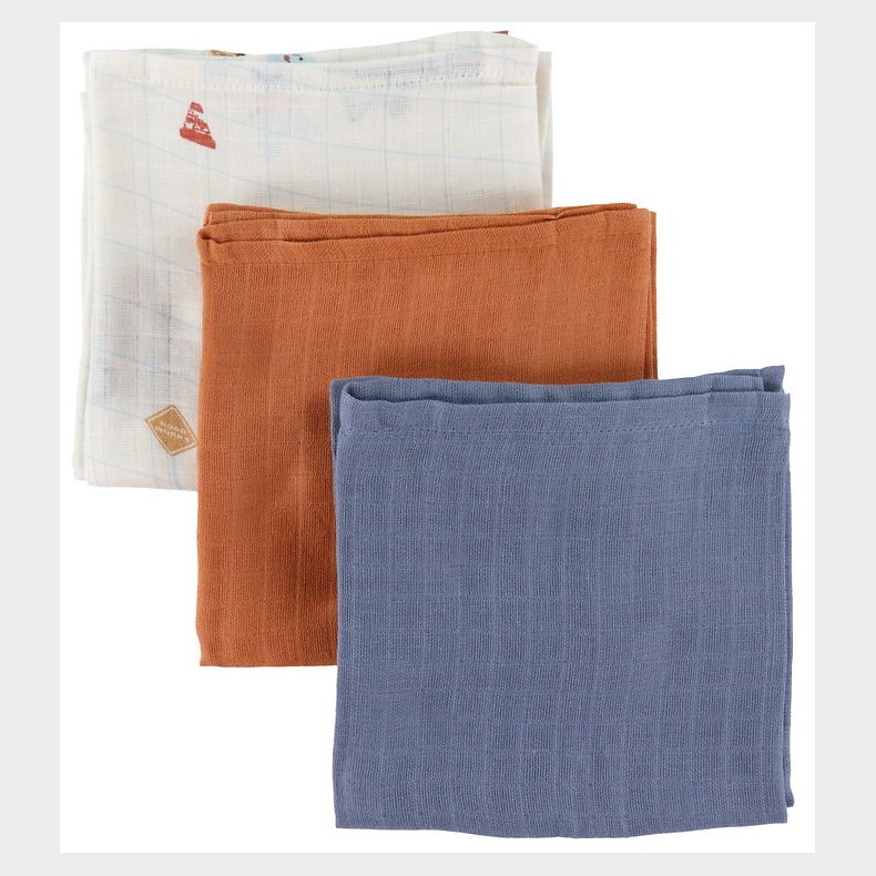 Sebra Stofbleer - 75x75 - 3-pak - Busy Builders