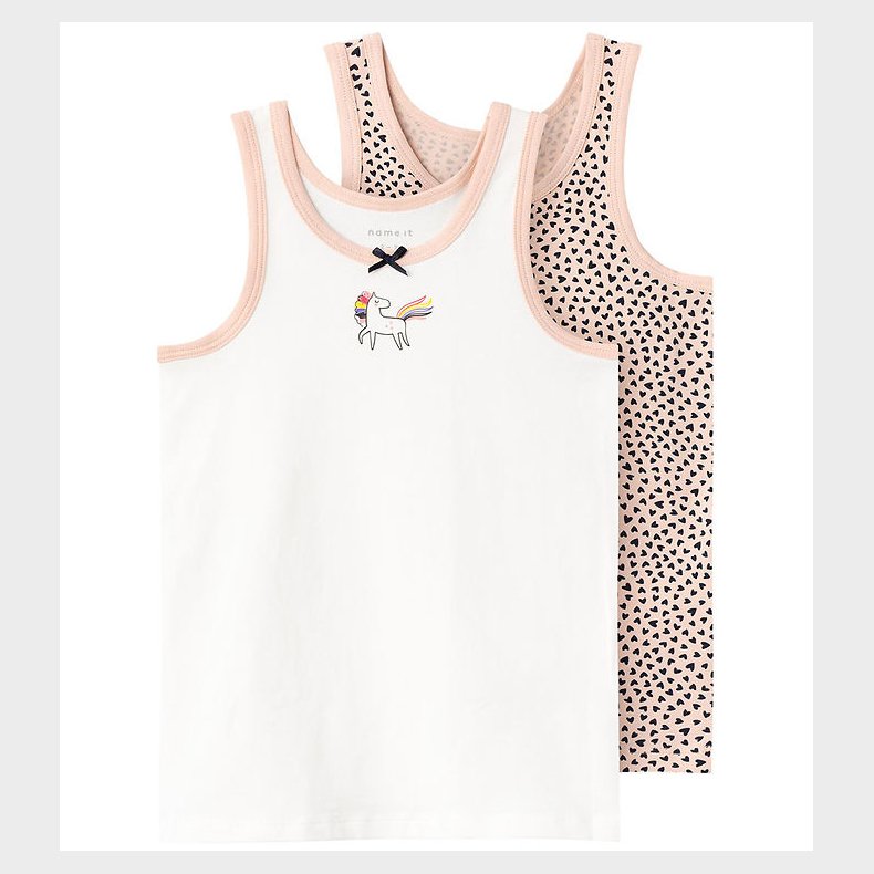 Name It Undertrje - Noos - NmfTank Top - 2-pak - Evening Sand