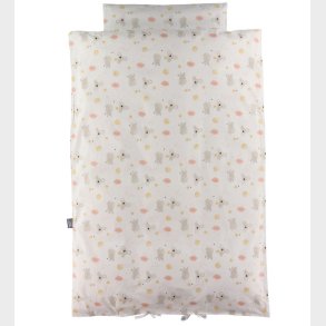 Nrgaard Madsens Sengetj - Baby - Hvid m. Koalabjrn