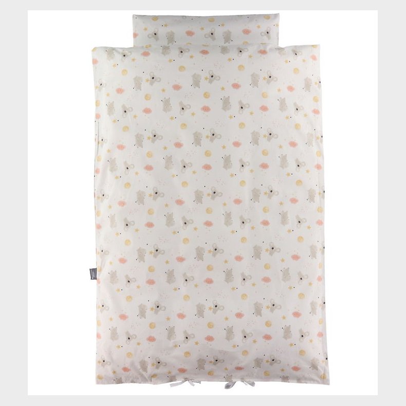 Nrgaard Madsens Sengetj - Baby - Hvid m. Koalabjrn