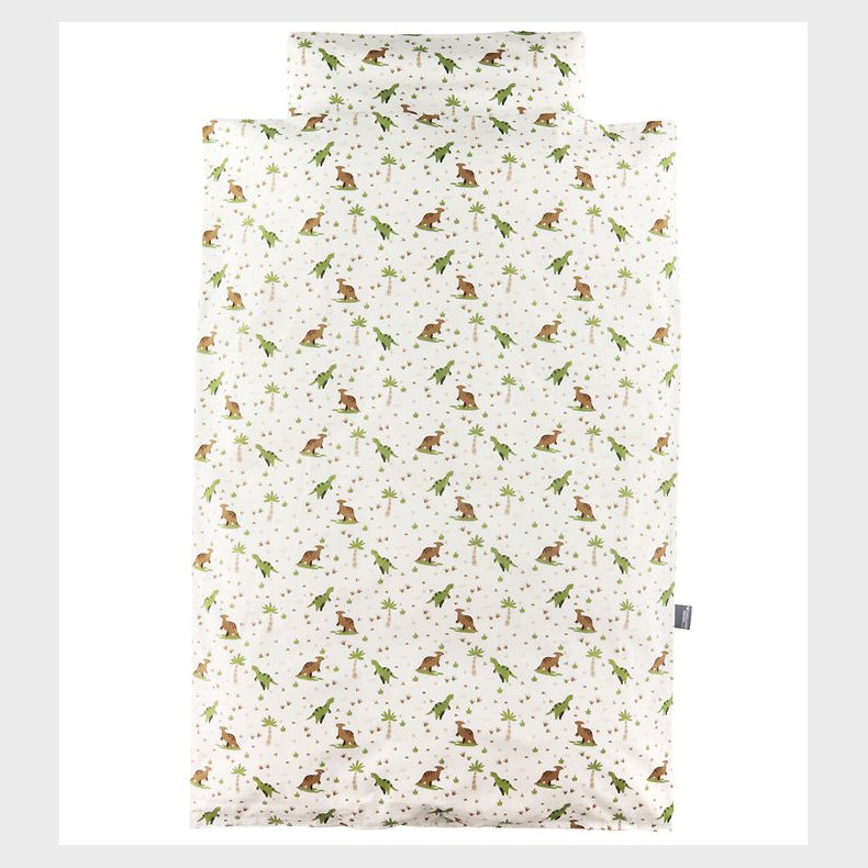 Nrgaard Madsens Sengetj - Baby - Hvid m. Dino