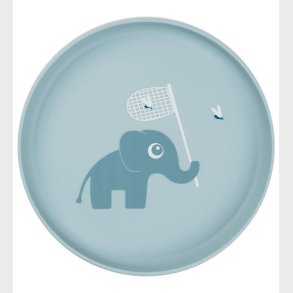 Done by Deer Tallerken - Termoplast - Elphee - Blue