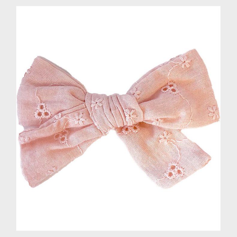 By Str Hrspnde m. Sljfe - Alvilda - 8x5 cm - Pudder