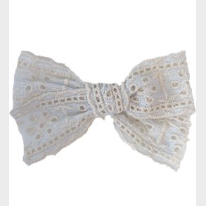 By Str Hrspnde m. Sljfe - Franka - 9x6 cm - Lysebl Broderi