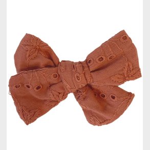 By Str Hrspnde m. Sljfe - Alvilda - 8x5 cm - Rust