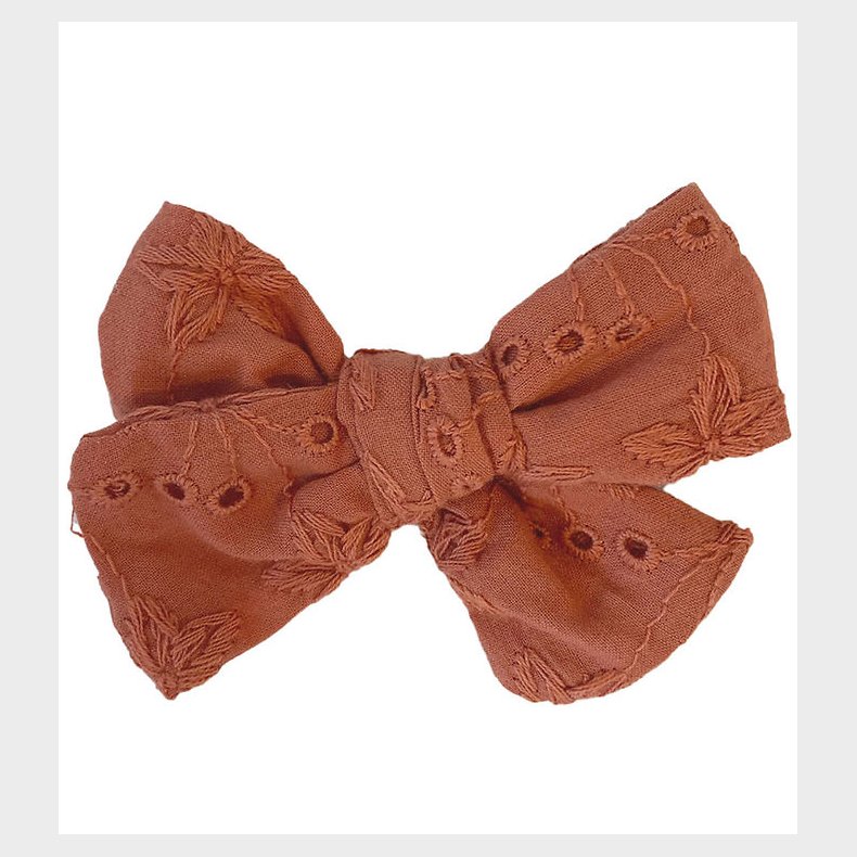 By Str Hrspnde m. Sljfe - Alvilda - 8x5 cm - Rust