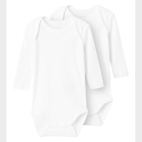 Name It Body l/ - NbfBody - 2-pak - Bright White