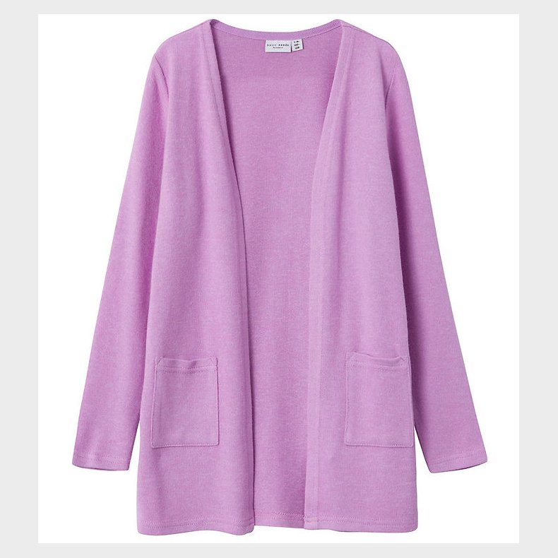 Name It Cardigan - Strik - Noos - NkfVicti - Violet Tulle