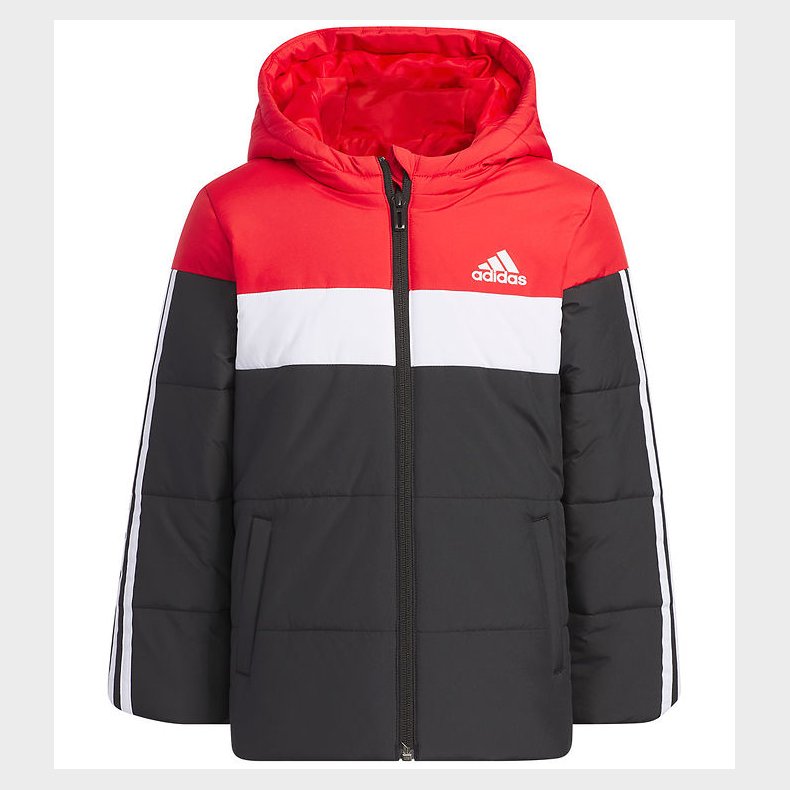 adidas Performance Dynejakke - LK Pad JKT - Sort/Rd/Hvid