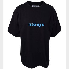 Hound T-shirt - Oversized - Sort m. Print