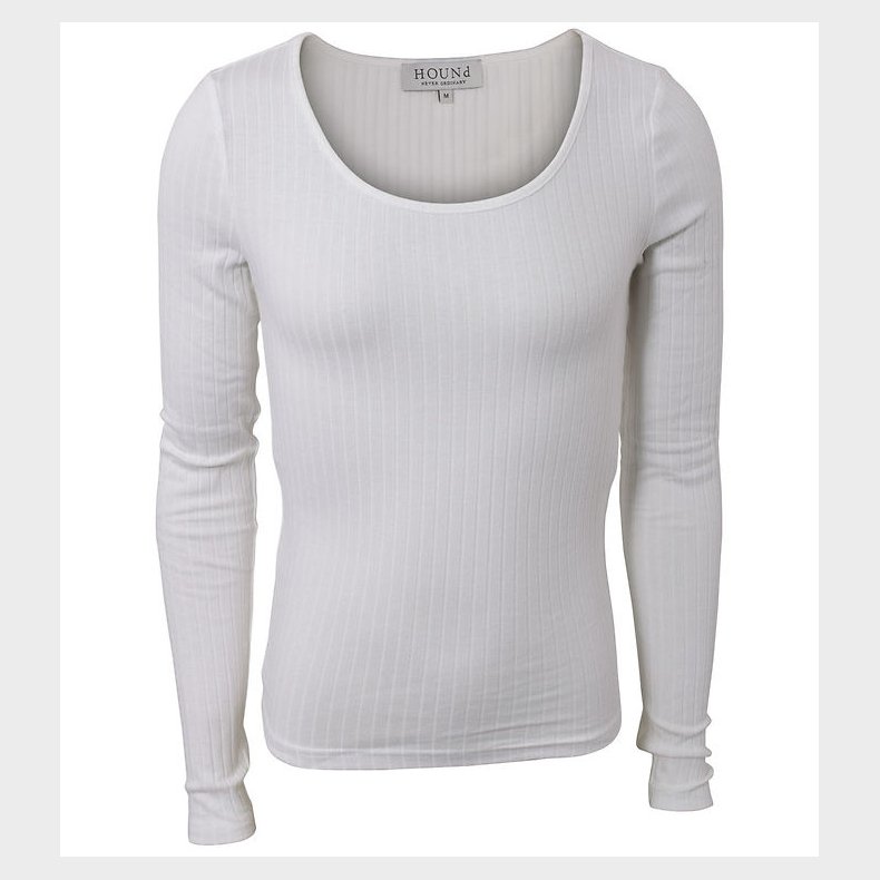 Hound Bluse - Rib - Off White