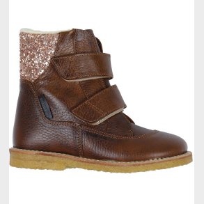 Angulus Vinterstvler - Tex - Cognac m. For/Velcro