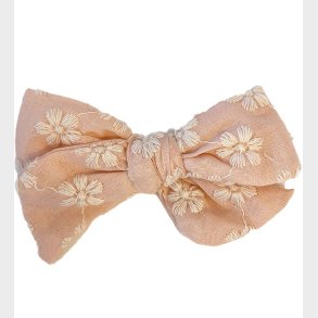 By Str Hrspnde m. Sljfe - Blanca - 9x6 cm - Lyserd m. Hvid