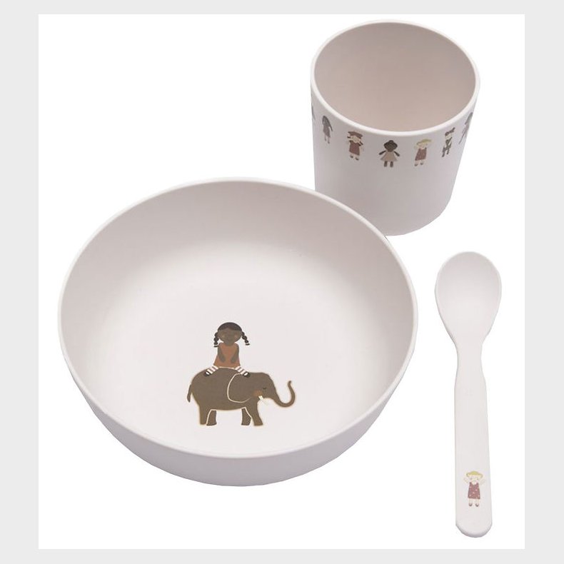 Smallstuff Spisest - Bioplast - 3 Dele - Dolls