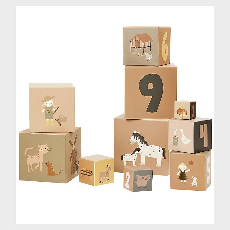 Smallstuff Stablekasser - 10 stk - Farm and Dolls