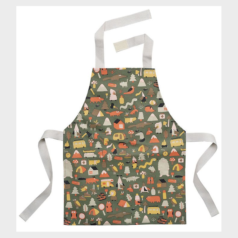 Petit Jour Paris Forkl�de - Coated - Army Gr�n m. Fantasi